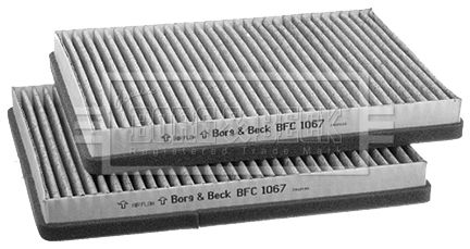 BORG & BECK Фильтр, воздух во внутренном пространстве BFC1067